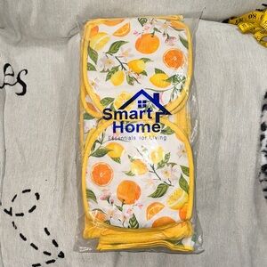Smart Home Citrus Print 7 piece kitchen linens New in packaging